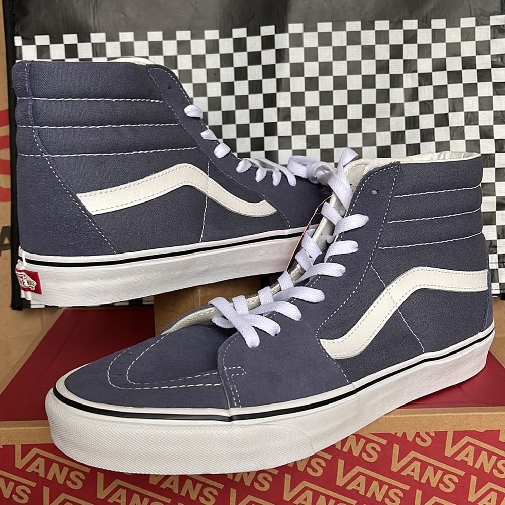 Vans Sk8-Hi Grisaille/True White Men’s sneakers - Picture 9 of 16
